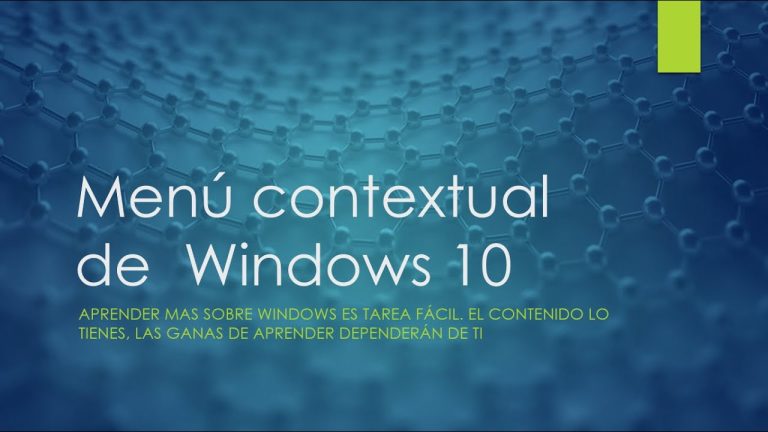 Descubre los sorprendentes menús contextuales en Windows 10