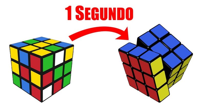 ¡Increíble! Descubre cómo armar un cubo Rubik en solo 2 movimientos