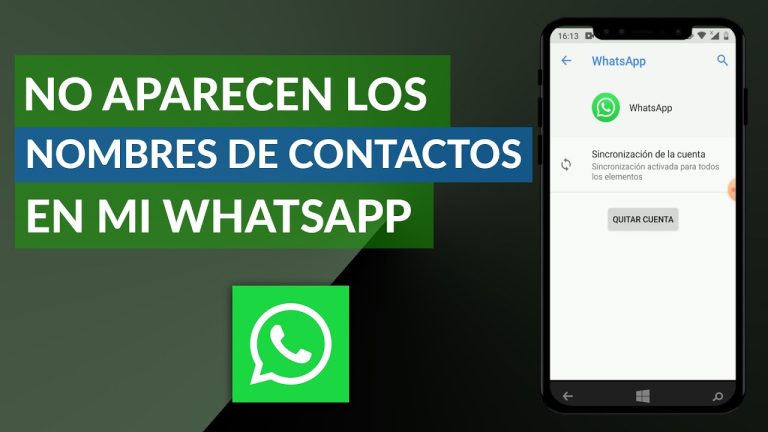 Recupera tus contactos en WhatsApp de forma sencilla: ¡No pierdas más nombres!