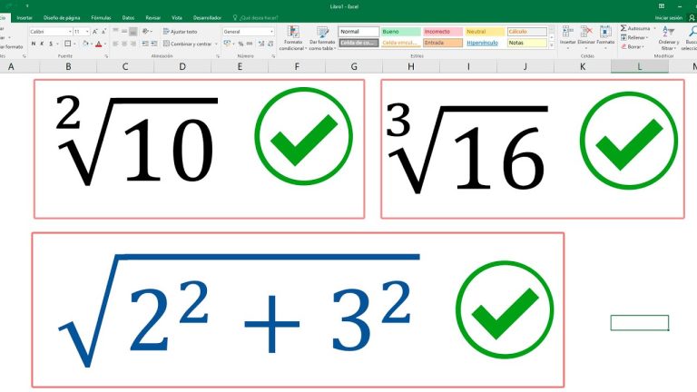 Trucos sencillos: Aprende cómo poner raíz cuadrada en Excel en segundos