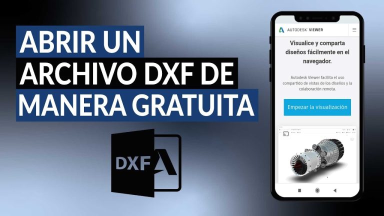 Descubre cómo abrir archivos DXF fácilmente: paso a paso en español